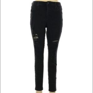 Black High Rise Jeggings